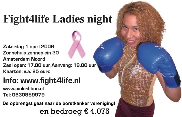 Muaythai Gala Fight4life Ladies Night